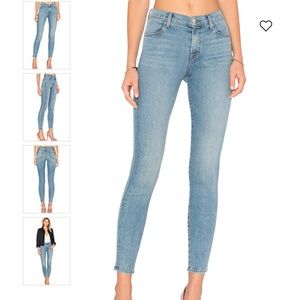 J brand Maria high rise skinny jeans